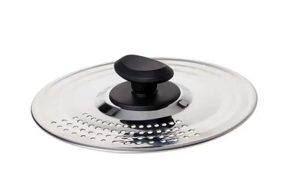 Afgietdeksel 27cm rvs