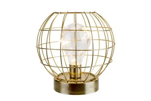 [3657030] Windlicht led light metaal goud