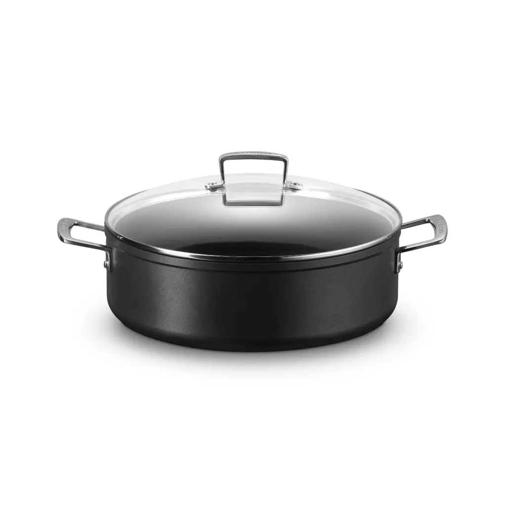 [51113300010500] Sauteuse 30cm met deksel 6.8L