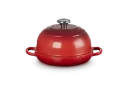 Le Creuset broodpan rond 24cm rood