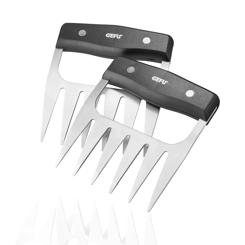 [GF89542] Gefu vleesvork voor pulled pork BBQ, set 2