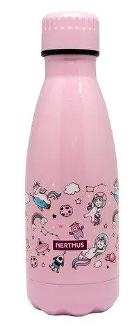 Nerthus drinkfles vacuüm 350ml eenhoorn  (warm en koud)
