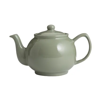 Price & Kensington 6kops theepot glazend saliegroen 1.1L