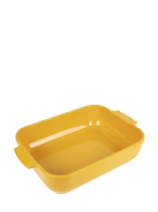 Peugeot rechthoekige ovenschaal 32cm safraan