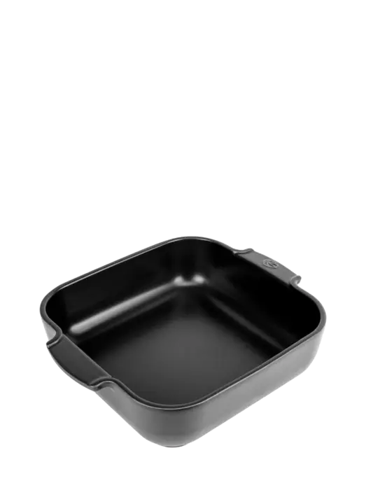 Peugeot vierkante ovenschaal 28cm zwart satijn