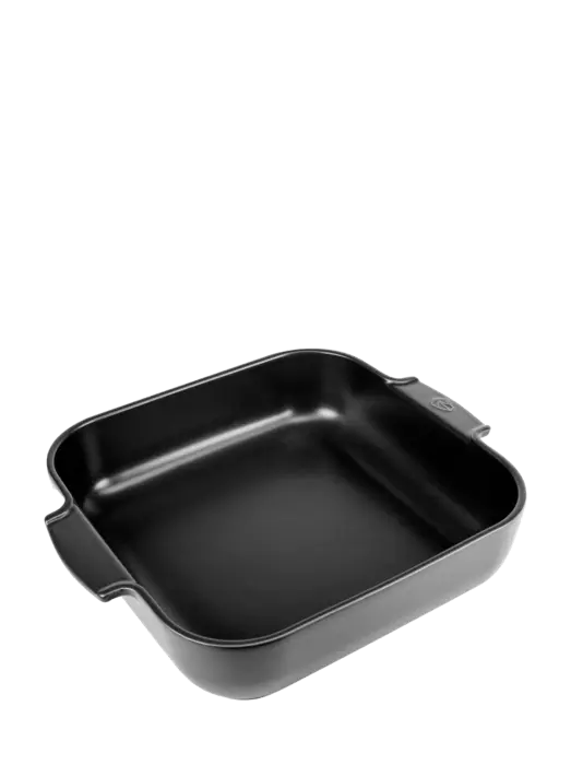 Peugeot vierkante ovenschaal 36cm zwart satijn