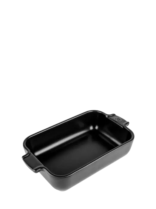 Peugeot rechthoekige ovenschaal 22cm zwart satijn