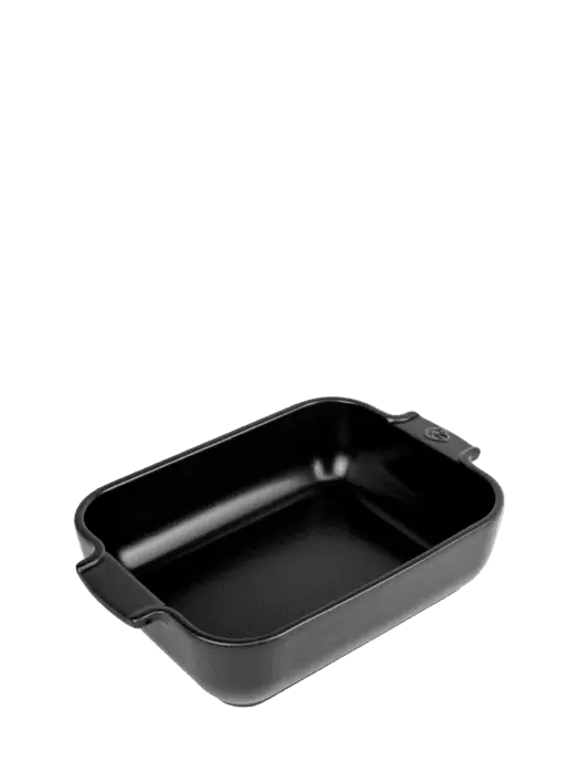 Peugeot rechthoekige ovenschaal 25cm zwart satijn