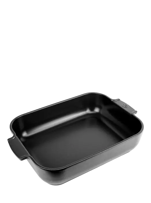 Peugeot rechthoekige ovenschaal 40cm zwart satijn