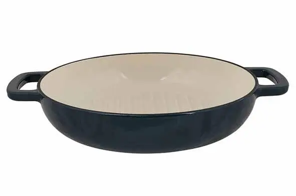 C&T Fontestic grillpan green gietijzer D28cm