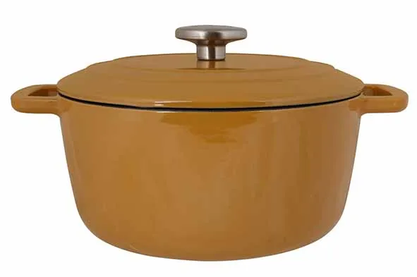 [9526324] Cosy&Trendy Fontestic kookpot amber gietijzer 24cm