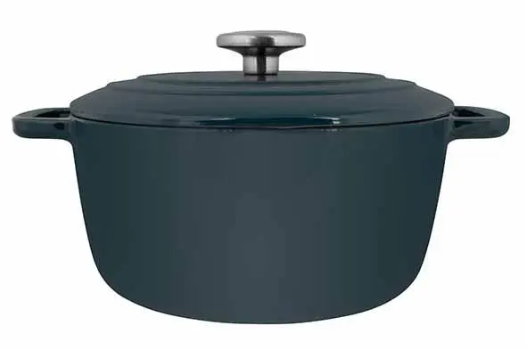 [1485524] C&T Fontestic kookpot green gietijzer D24cm
