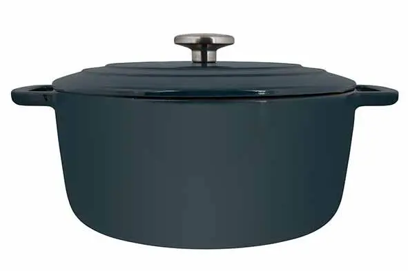 [4939028] C&T Fontestic kookpot green gietijzer D28cm