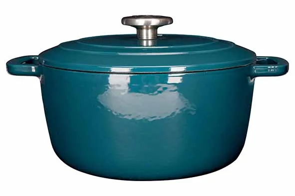 [4939028] Cosy&Trendy Fontestic kookpot green gietijzer 28cm