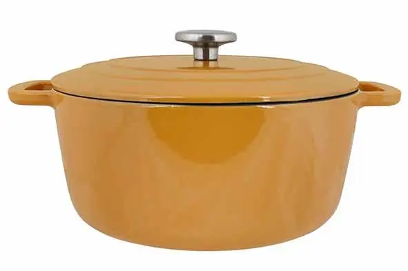 [3311528] C&T Fontestic kookpot amber gietijzer D28cm