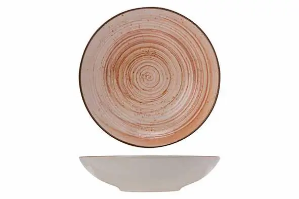 Cosy & Trendy Sintra Terracotta diep bord 21cm
