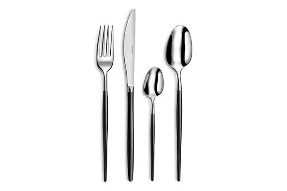 [9079577] Soprano bestekset set16 zwart