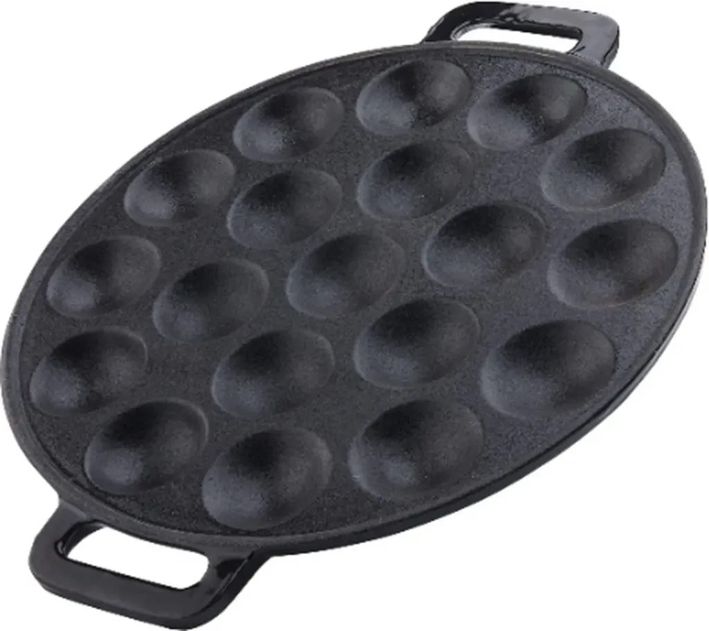 [82405] Poffertjespan gietijzer 25cm