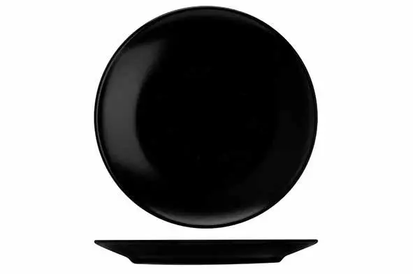 [3972020] Venus black dessertbord  D20cm
