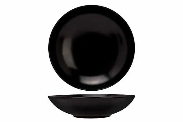 [3972021] Venus black diep bord D21xH5cm