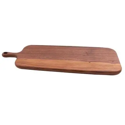 [PV-WAL-0006] Serveerplank uit walnoot met handvat 53x17.5cm