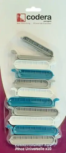 Zakkensluiter, set 10