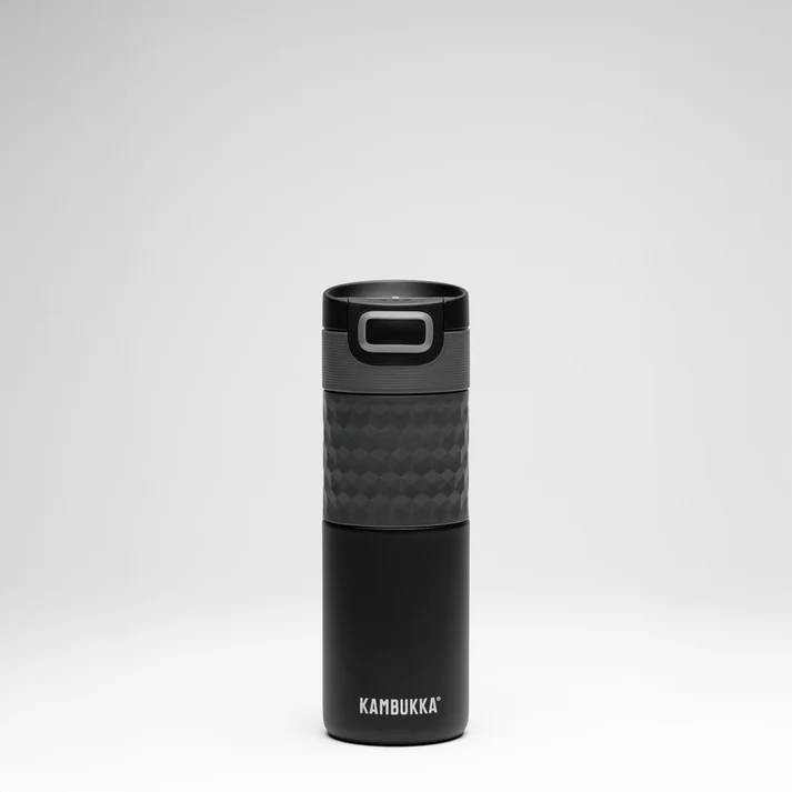 Kambukka Etna grip Black steel 500ml