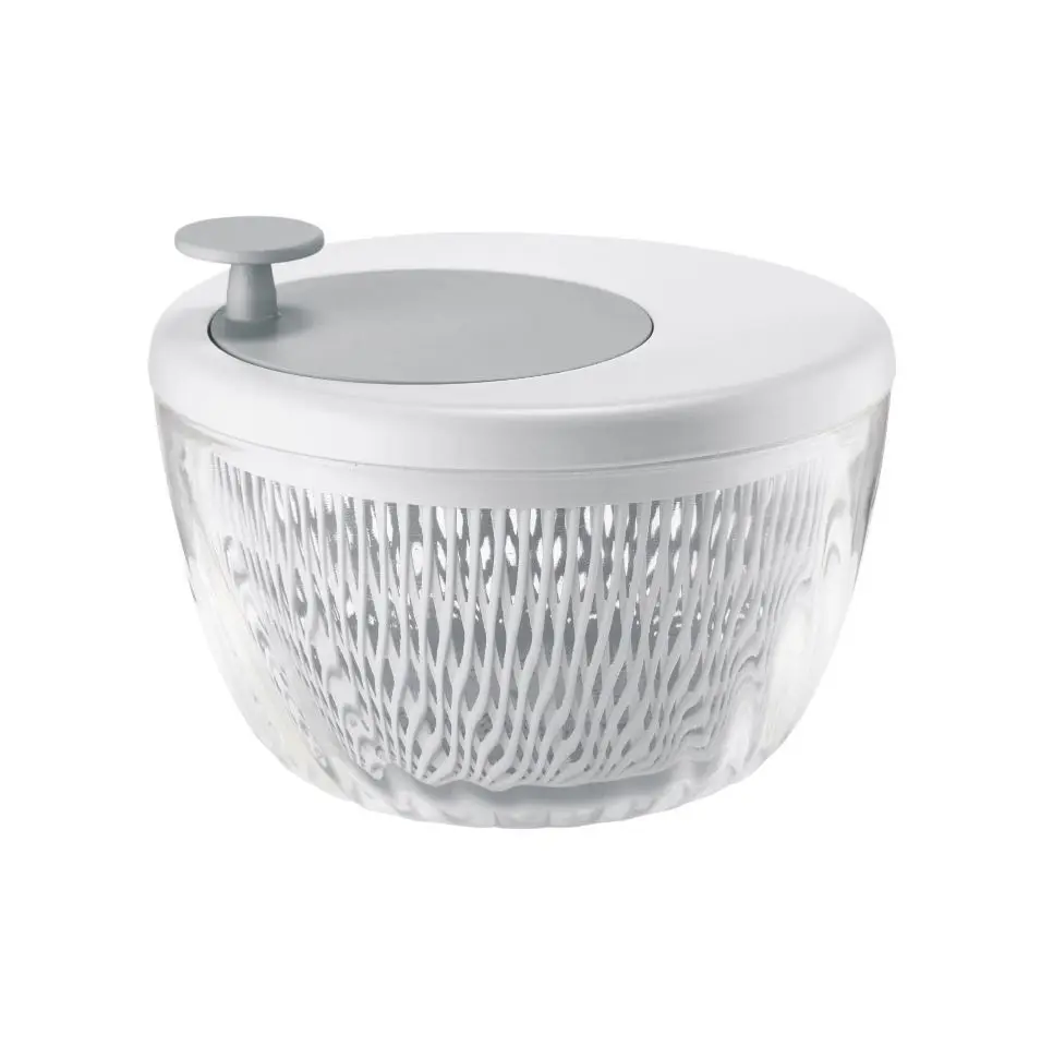 [17090011] Guzzini Salad spinner w/lid 26cm spin&store