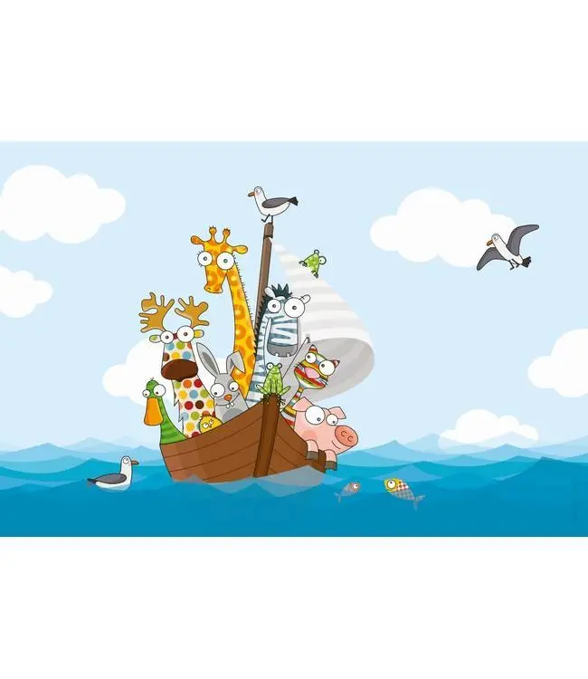 [PLM8005] Placemat rock the boat