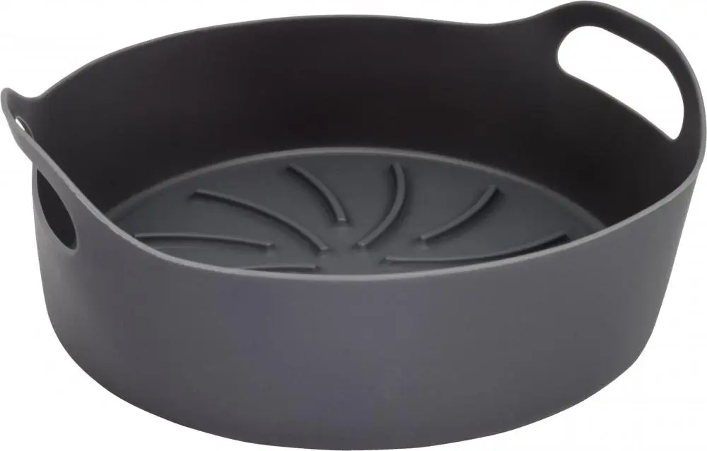 Bakje silicone voor airfryer rond