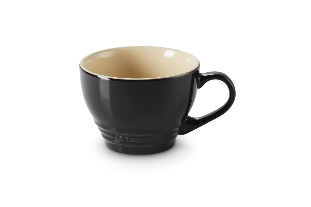 [70304401400002] Le Creuset grote cappucino mok 400ml zwart