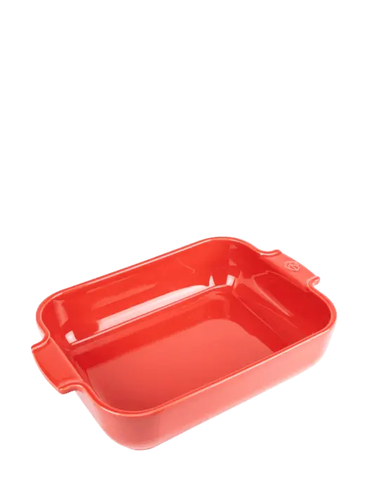 Peugeot rechthoekige ovenschaal 32cm rood