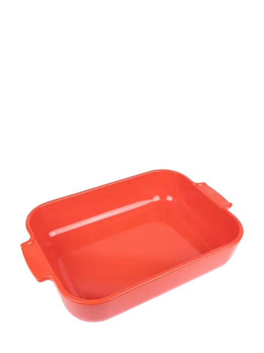 Peugeot rechthoekige ovenschaal 36cm rood