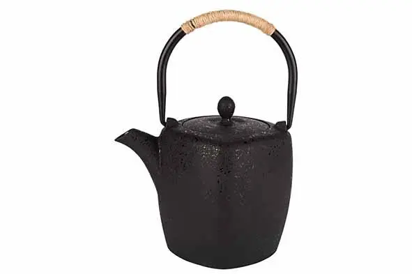 Theepot donkergrijs 1.3L 12x19xH17cm