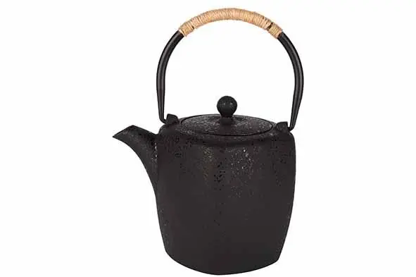 [4337611] Theepot lichtgrijs 0.9L 10x17xH14cm gietijzer