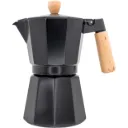 Nerthus Black Italian Coffee Maker 6 kops