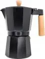 [VBFIH1253] Espressokoker black + wood inductie 9 kopjes