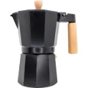 Nerthus Black Italian Coffee Maker 9 kops