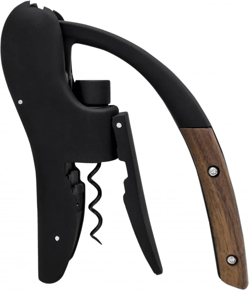 [VBFID1276] Kurkentrekker black + wood