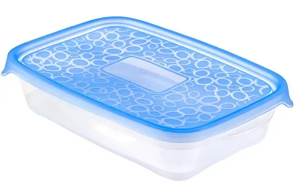 Curver take away vershouddoos blauw 1L rechthoek