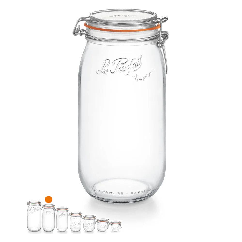 Super inmaakbokaal 2L, set 6