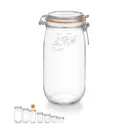 Super inmaakbokaal 1.5L, set 6