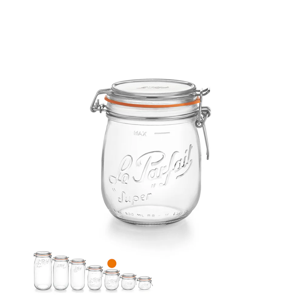 [940328] Super inmaakbokaal 0.75L, set 6