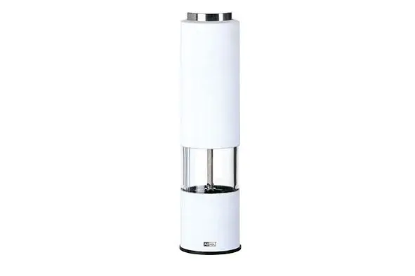 Adhoc elektrische peper-zoutmolen wit