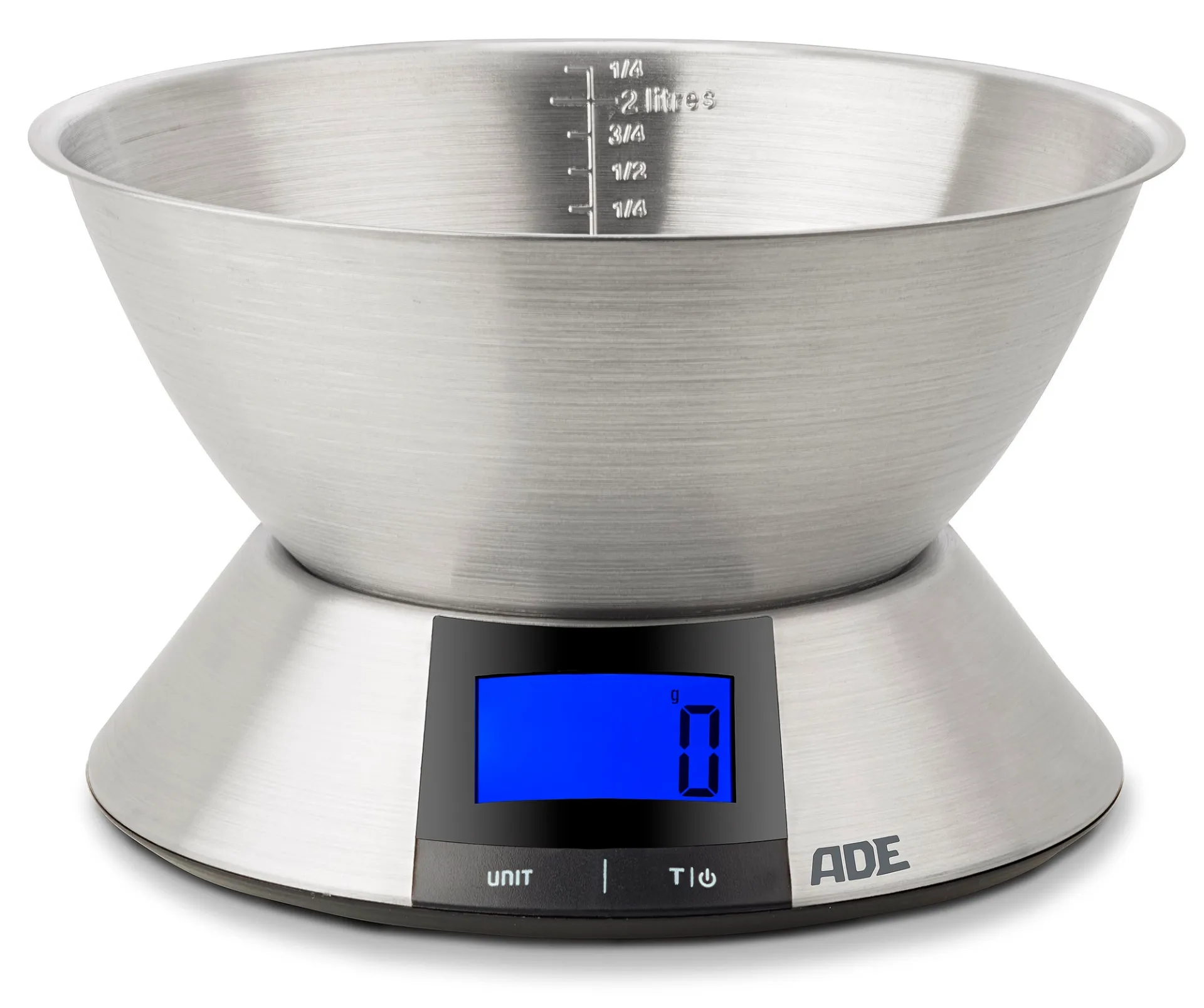 ADE digitale keukenweegschaal met bowl