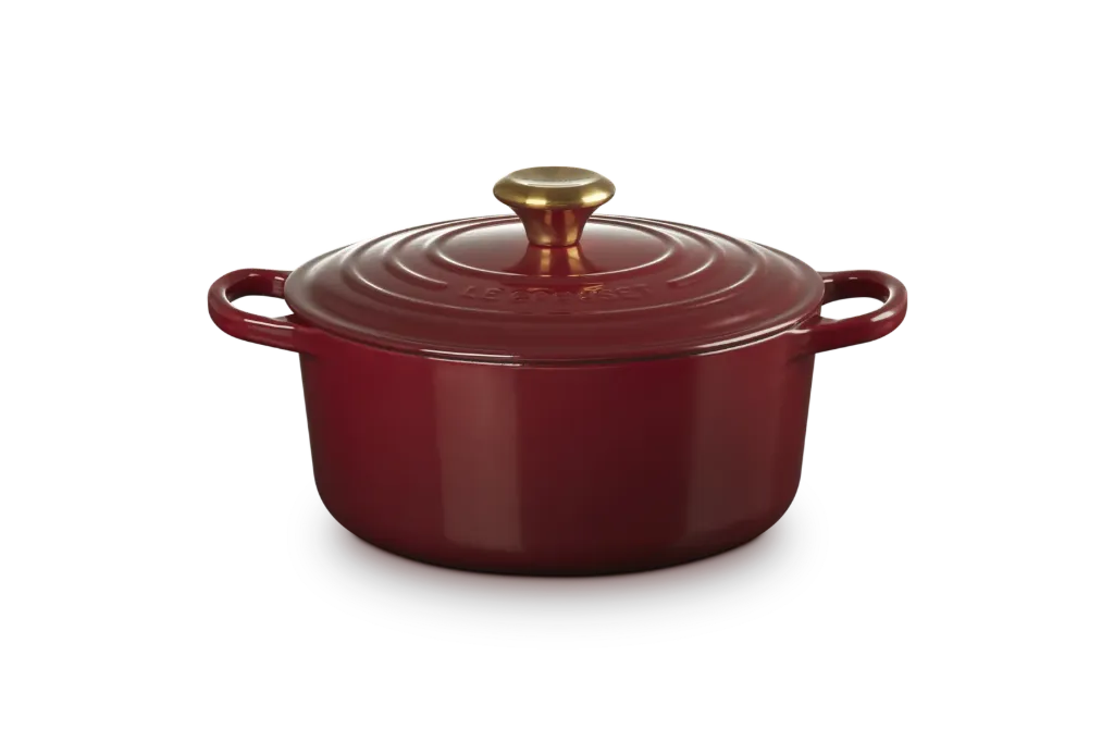 [21177249494441] Le Creuset Cocotte rond 24cm Garnet