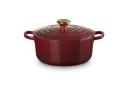 Le Creuset Cocotte rond 24cm Garnet