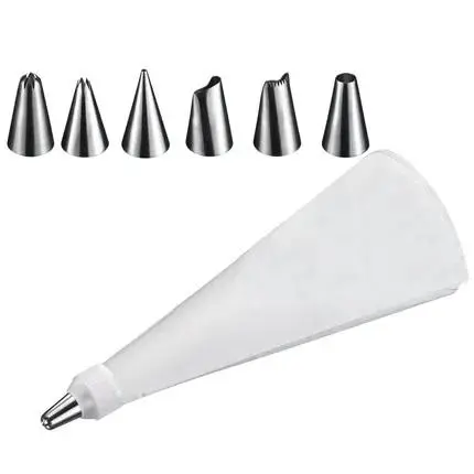 Spuitzak uit kunststof met 6 tuiten