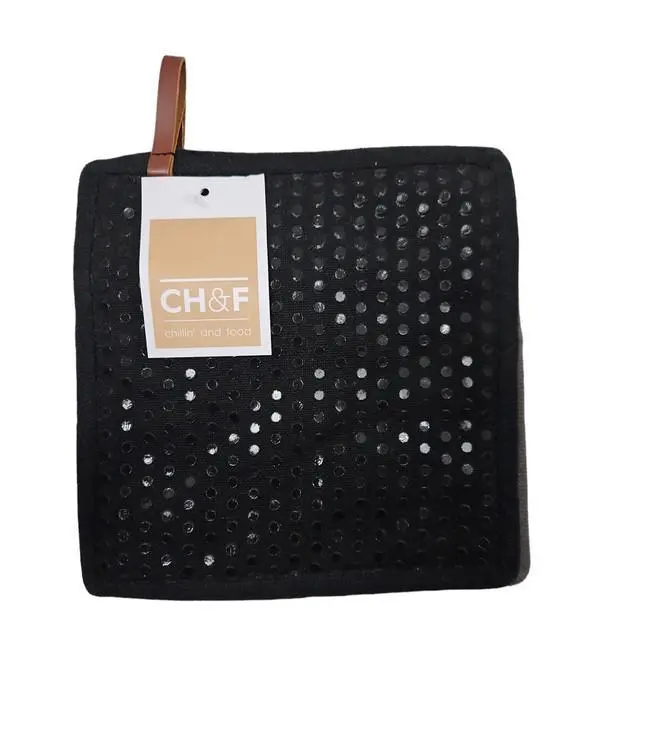 [CHEF02101] pannenlap sil.dots Licorice