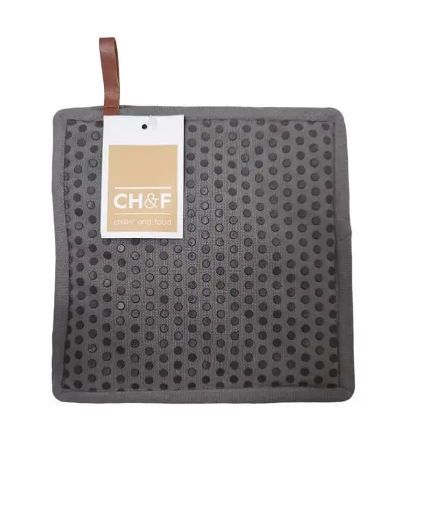 [CHEF02102] pannenlap sil.dots Graphite